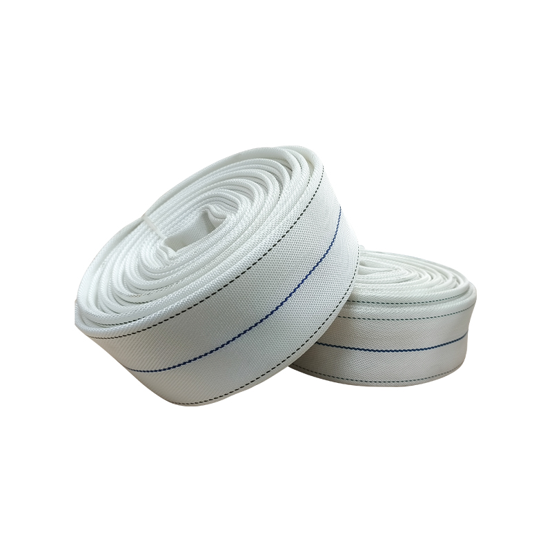 Mangueira revestida EPDM de lona de fibra de incêndio que extingue mangueira plana