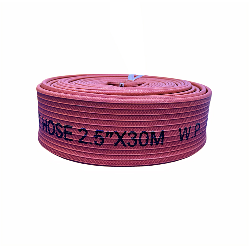 Mangueira plana de borracha natural - à prova de intempéries e resistente à abrasão para ambientes externos